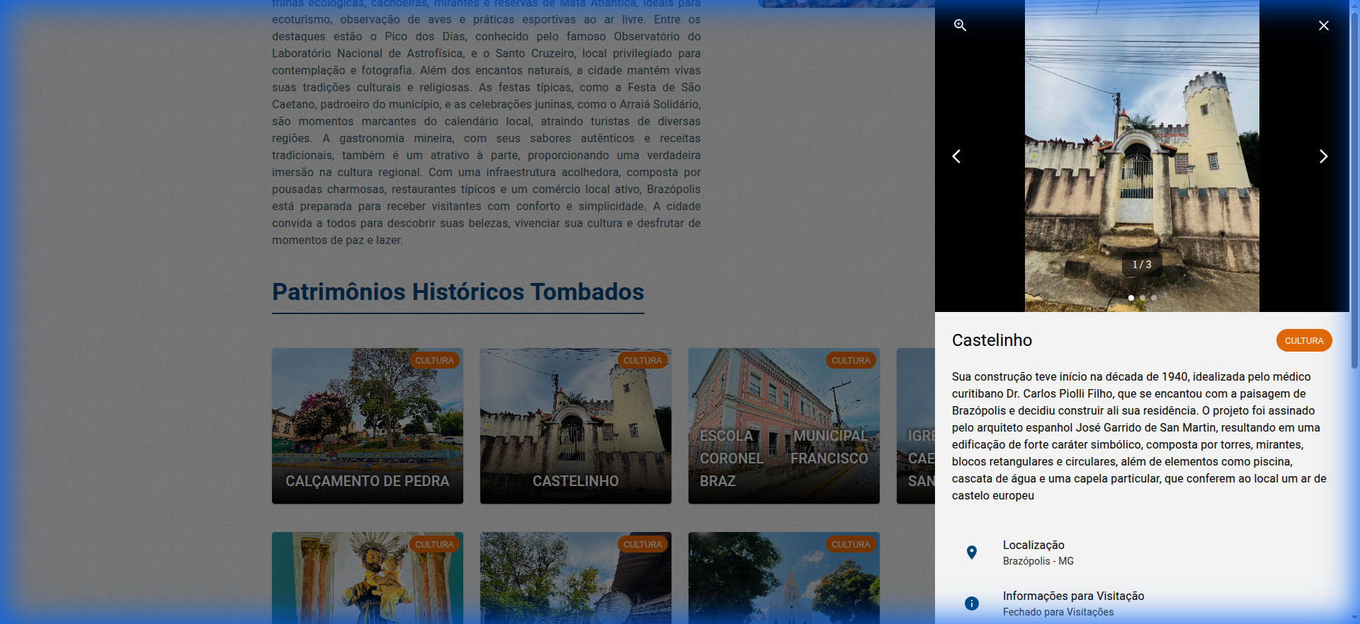 Ponto Turístico - Versão Nova